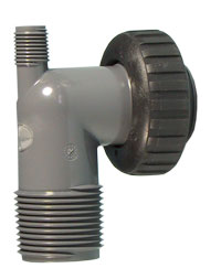 1" PVC Male NPT Elbow Assembly